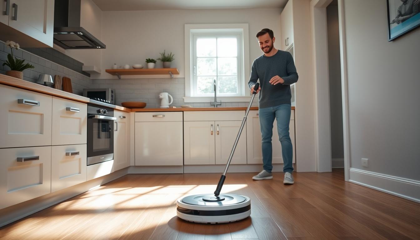 AI-Powered Floor Cleaning